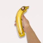 Opbevaringsboks til bananer med beskyttelse mod stød og praktisk form til transport