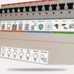 Mærkater til elektriske kontaktafbrydere til klar identifikation og organiseret eltavle