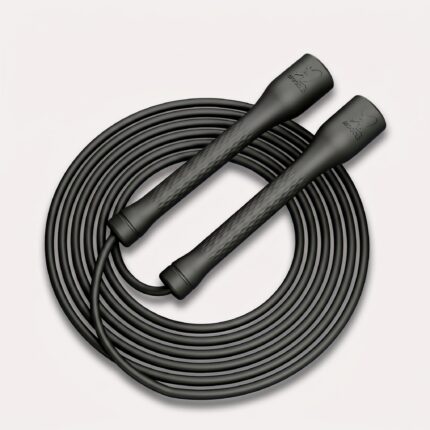 justerbar bokse-springtov i sort eller gul med ergonomiske håndtag og smidig rotation - Rejse product image