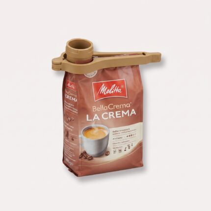 forseglingsclips til kaffeposer i hvid og sort - til tæt lukning og friskere opbevaring - Rejse product image