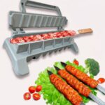 grillspyd foldbar form til ensartede kebabspyd og nem tilberedning hjemme og udendørs