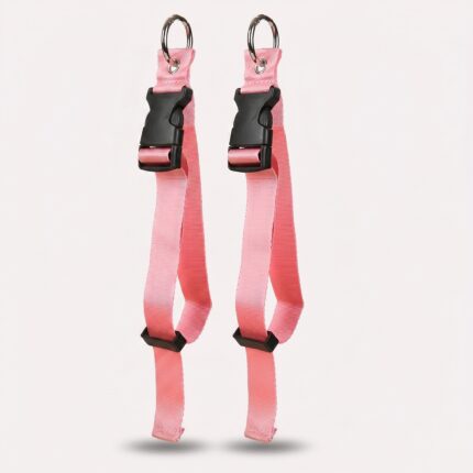anti-tyveri kuffertrem i sort og pink til sikker fastgørelse og organisering af bagage - Rejse product image