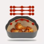 silikone clips til airfryer – genanvendelige og varmebestandige holdere til bagepapir