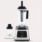 blender med kande, låg og stamper til smoothies, supper og hurtig blending i køkkenet