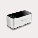 ultralydsrenser med låg til skånsom og grundig rengøring af smykker og briller i kompakt format