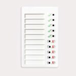 to do liste til børn med skydeknapper og overblik over daglige opgaver