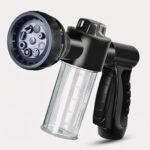 højtryksrenser sprøjtepistol med flere sprayindstillinger og integreret sæbebeholder